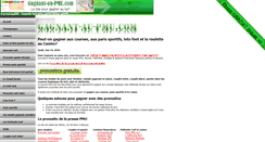 Desktop Screenshot of gagnant-au-pmu.com
